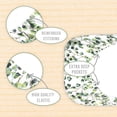 thumbnail image 4 of Sábanas para moisés Bublo Baby de algodón orgánico 81 x 41 x 10 cm, paquete de 3, 4 of 8