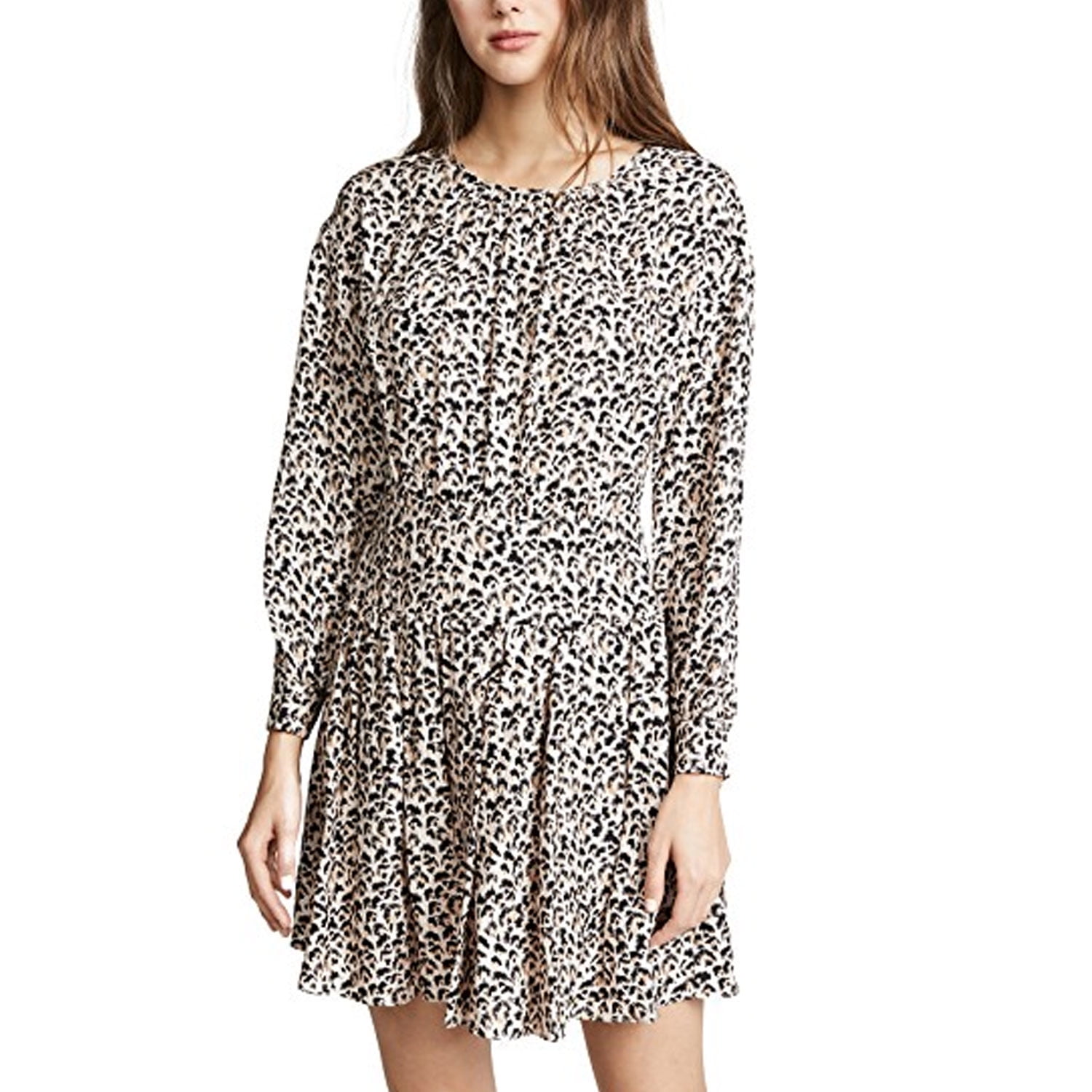 rebecca taylor leopard dress