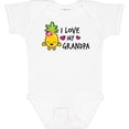 thumbnail image 3 of Inktastic I Love My Grandpa with Pineapple Girls Baby Bodysuit, 3 of 5