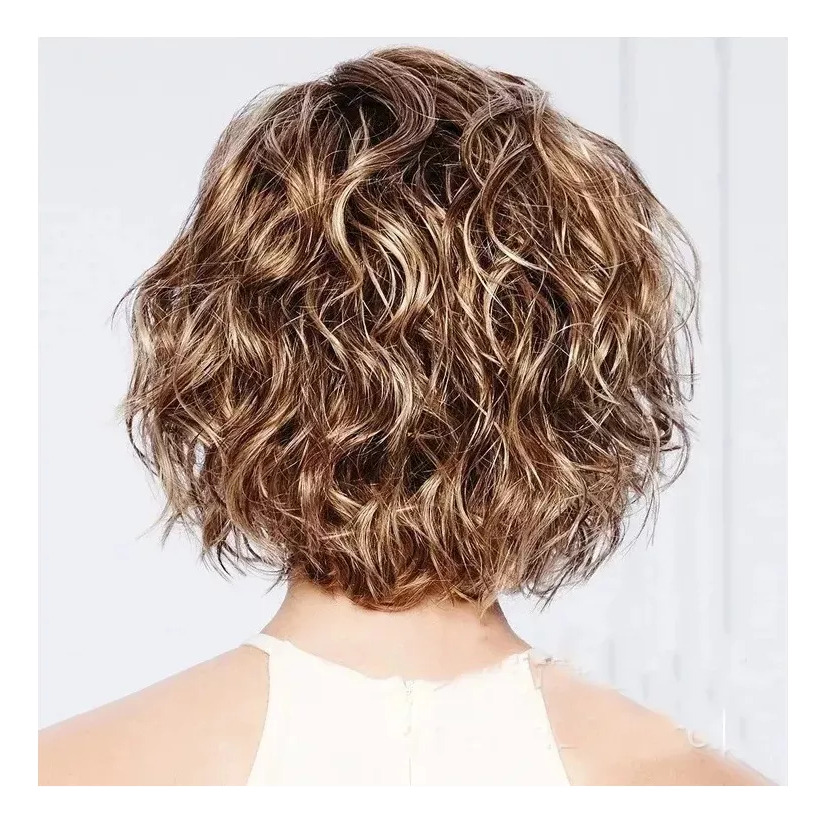 Short Blonde Wigs for Women, Short Natural Hair