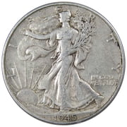 1945 Liberty Walking Half Dollar XF EF Extremely Fine 90% Silver 50c US Coin