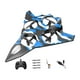 thumbnail image 3 of Avión de control remoto RC Avión de RC Giro de 360 degree Avión de combate de ala fija portátil Azul con 1 batería, 3 of 9