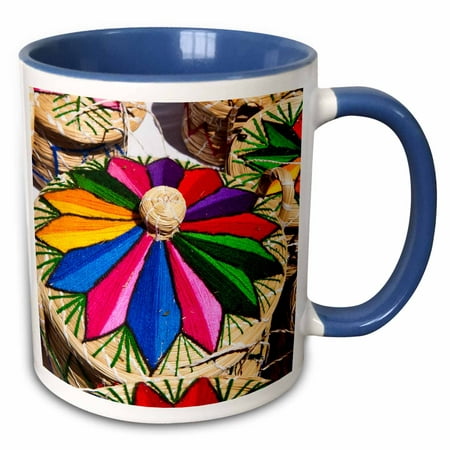 3dRose Guatemala, Santiago Atitlan. Souvenirs - SA10 MDE0003 - Michael DeFreitas - Two Tone Blue Mug,