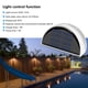 thumbnail image 3 of Lámpara De Pared De 6 Luces Led Para Valla Solar A Prueba De Agua, Luz Blanca Fría, Encendido/Apagado Automático Por La Noche Para Escaleras, Postes Al Aire Libre, Valla De Jardín, Techo De Patio Cateissary HA024497-02, 3 of 6