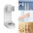 thumbnail image 4 of 1PC Creative Electric Toothbrush Holder Traceless Organizer Toothbrush Wall\-Mounted Holder Space Saving Bathroom Accessories White 1pcs, 4 of 9