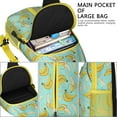 thumbnail image 4 of Banana Lover Sling Backpack with Tropical Fruit Pattern, Cute Yellow Banana Print Crossbody Daypack, Kawaii Cartoon Sweet Design, Lightweight and Durable, 4 of 6