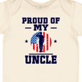 thumbnail image 4 of Inktastic Military Uncle Proud Nephew Boys or Girls Baby Bodysuit, 4 of 5