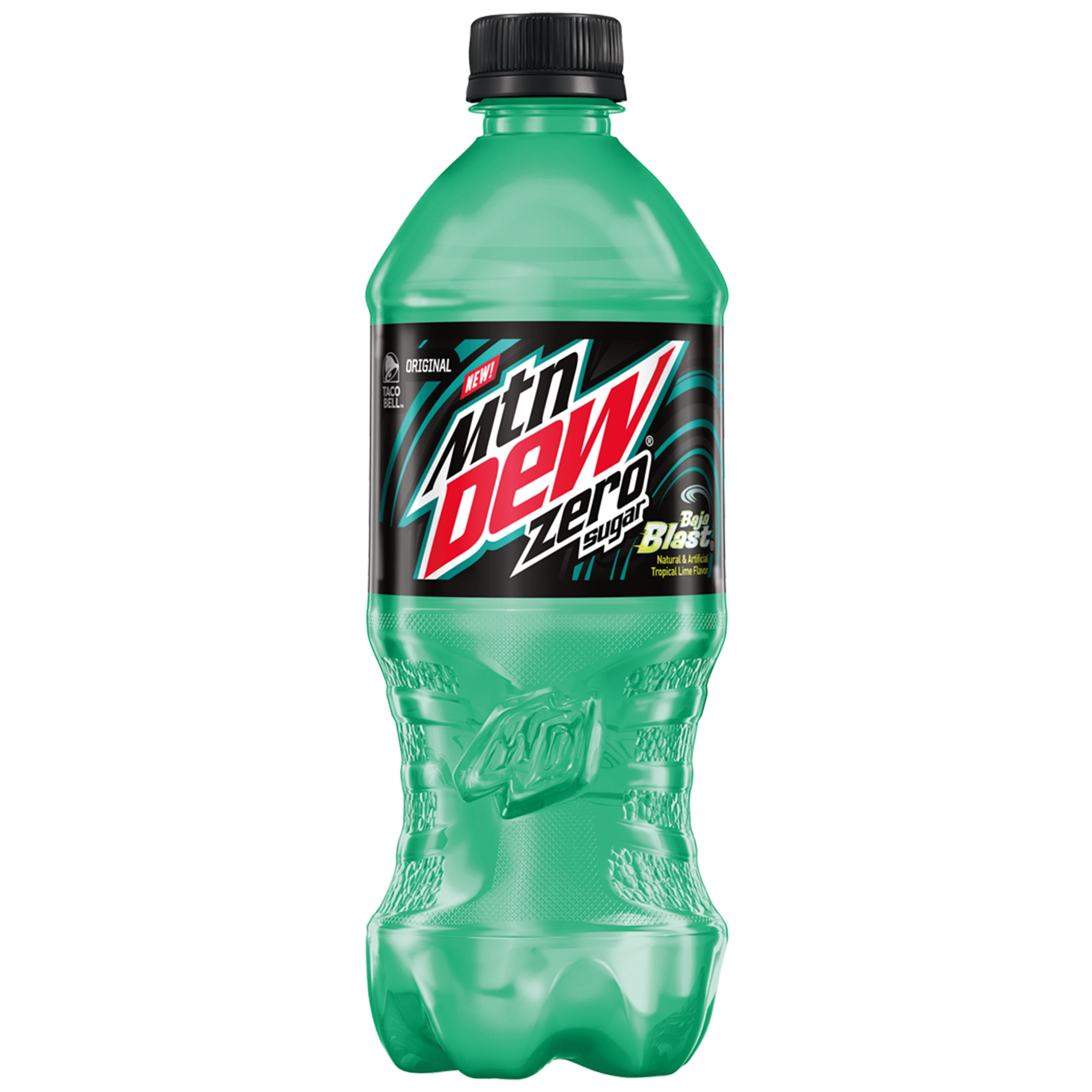 Mtn Dew Baja Blast Zero Sugar 20 Oz Bottle Walmart Com