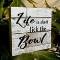 thumbnail image 6 of Zomyto 5x5 In Funny Kitchen Sign Country Kitchen Decor Rustic Desk Decor Wooden Box Sign Kitchen Table Decor Farmhouse Decor Kitchen Countertop Decor, 6 of 6