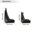 thumbnail image 3 of Guardabarros delanteros y traseros únicos de Bargains para Audi A3 hatchback Sport 2016-2019 con accesorios de montaje 1 juego, 3 of 6