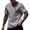 Gray, variant on Jacquard Pattern Tees for Men Crewneck Short Sleeve Breathable Lightweight Shirts Summer Casual Soft Textured Knit Pullover Tops Beige M