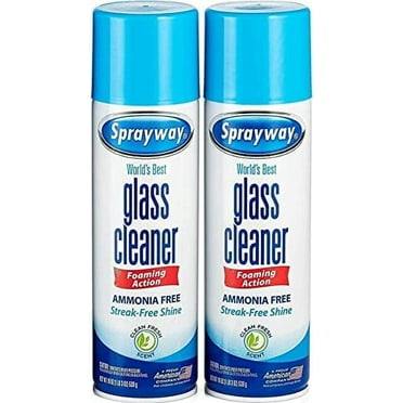 Sprayway, Glass Cleaner, 19 Oz Cans, Pack of 2