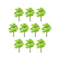 thumbnail image 1 of 10 piezas de plástico mini paisaje árbol tren jardín arquitectura modelo árboles decoración 8.5cm, 1 of 9