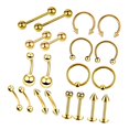 thumbnail image 5 of 20 piercings para nariz, labio, ceja y ombligo (1,2 x 6 + 3 mm) 1.2x6 + 3mm, 5 of 5