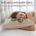thumbnail image 5 of Pink Vintage Floral King Pillow Covers, Summer Botanical Retro Soft Breathable Throw Pillow Cases with Invisible Zipper, Decorative Pillowcase Pillows Protectors for Sofa Bed Couch 20"x36", 5 of 9