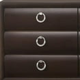 thumbnail image 4 of HomeRoots 63" Dark Merlot Manufactured Wood Six Drawer Double Dresser, 4 of 5