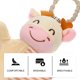 thumbnail image 5 of GOOHOCHY Bebé infantil calmante toalla animal forma peluche juguete guardería seguridad manta juguete, 5 of 7