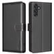 thumbnail image 1 of BINFEN COLOR BF32 For Samsung Galaxy A56 Leather Case Wallet RFID Blocking Phone Cover - Black, 1 of 5