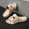 thumbnail image 6 of Men's EVA Open Toe Skull Design Slippers – Lightweight & Comfortable Summer Slippers for Casual Wear, 6 of 6