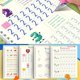 thumbnail image 2 of Cuaderno mágico reutilizable, juguetes de dibujo para niños, Montessori, control de lápiz, entrenamiento, escritura, pegatinas, aprendizaje, juguete educativo para niños, 2 of 5
