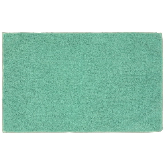 Garland Rug Queen Cotton Washable Sea Foam Bath Rug, 24" x 40"