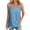 Light Blue, variant on Women Sequins Tank Tops Sparkly V-Neck Sleeveless Casual Loose Party Vacation Beach Summer Tops, Light Blue M