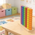 thumbnail image 5 of Wooden Abacus Counting Toy for Toddlers Colorful Bead Maze Educational Math Learning Game Preschool Classic Activity Board, 5 of 9