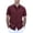 Dark Red, variant on COOFANDY Men's Lightweight Breathable Short Sleeve Shirt, 100% Polyester, Easy-Care Wrinkle-Resistant for Daily Casual and Office Wear