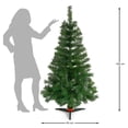 thumbnail image 3 of Árbol de Navidad Naviplastic Majestic color Verde de 160 cm, 3 of 3