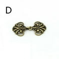 thumbnail image 5 of K-KED 2Pcs Women Cardigan Clip Cheongsam Cloak Clasp Fasteners Buckle Shawl Sweater-B - 2Pcs, 5 of 8