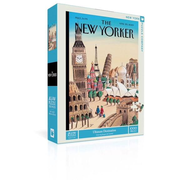 New York Puzzle Company Ultimate Destination 1000 Piece Jigsaw Puzzle