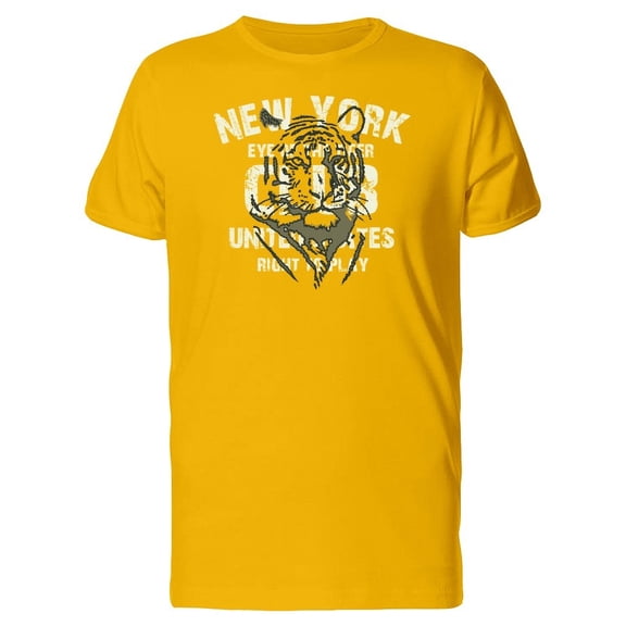 New York United States Tiger Tee Men's -Image by Shutterstock