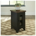 thumbnail image 2 of Signature Design by Ashley Casual Valebeck Chairside End Table  Black/Brown, 2 of 9