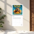 thumbnail image 3 of 2026 Humorous Screaming Cats Wall Calendar Meaningful Daily Display For Home Interesting 12 Month Feline Art, 3 of 5