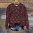 thumbnail image 6 of FNFYFH Halloween Sweatshirts Women Long Sleeve Graphic Halloween Shirts Casual Pullover Top, 6 of 8