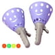 thumbnail image 4 of Juego de pelota de pase y atrapa, juegos de césped con canastas lanzadoras y pelotas, juguete de playa de verano violetas, 4 of 9
