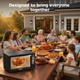 thumbnail image 6 of Patbrela 35 QT Super-Large Digita Toaster Oven Air Fryer, 360° Rotisserie Whole Roast,12 One-Touch&nbsp;, 6 of 8