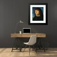 thumbnail image 4 of Antonello da Messina 20x24 Black Modern Framed Museum Art Print Titled - Portrait of a Man (1478), 4 of 5