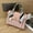 Pink, variant on NTRiLkUR Clearance Satchel Purses for Women Handbags Vegan Leather Top Handle Shoulder Crossbody Bag