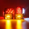 LINKITOM Submersible LED Trailer Light Kit, Super Bright Brake Stop