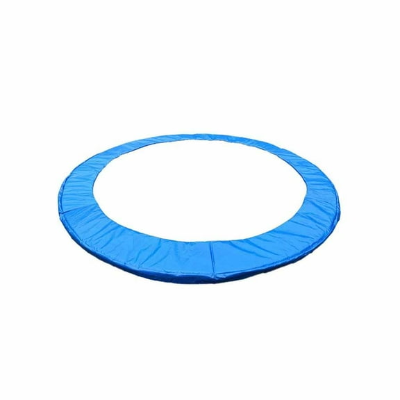 6 Inch Trampoline Safety Pad, Round Spring Protection Mat for Outdoor Jumping (Blue)