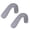 O344 Grey 28.7X13.4" 2Pack, variant on 2Pcs Orthopedic V Shaped Pillow with Matching V Shaped Pillowcase for Back Shoulder and Neck Support Nursing and Pregnancy Pillow Good for Sleeping Available In Cushion Happy 2026!