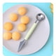 thumbnail image 5 of Cuchara de acero inoxidable para cortar frutas y sandías, cuchara redonda para helado, cuchara cortadora de frutas., 5 of 7