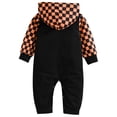 thumbnail image 3 of URMAGIC Baby Boy Girl Halloween Outfit Infant One-Piece Romper Hoodie Jumpsuit Fall Winter Outfit 0-24M, 3 of 6