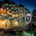 thumbnail image 3 of Waterproof LED Snowflake Projector Light Projection Lamp with Remote Control 100-240V(), 3 of 5