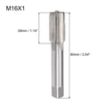 thumbnail image 2 of Unique Bargains Metric Machine Tap Left M16 Thread 1 Pitch H2 4 Flute High Speed Steel, 2 of 5