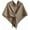 Khaki, variant on Women's Solid Color Scarf Shawl Wrap – Knitted Pashmina Blend Large Blanket Scarf, Versatile Cardigan Cape for All Seasons, Gift Idea