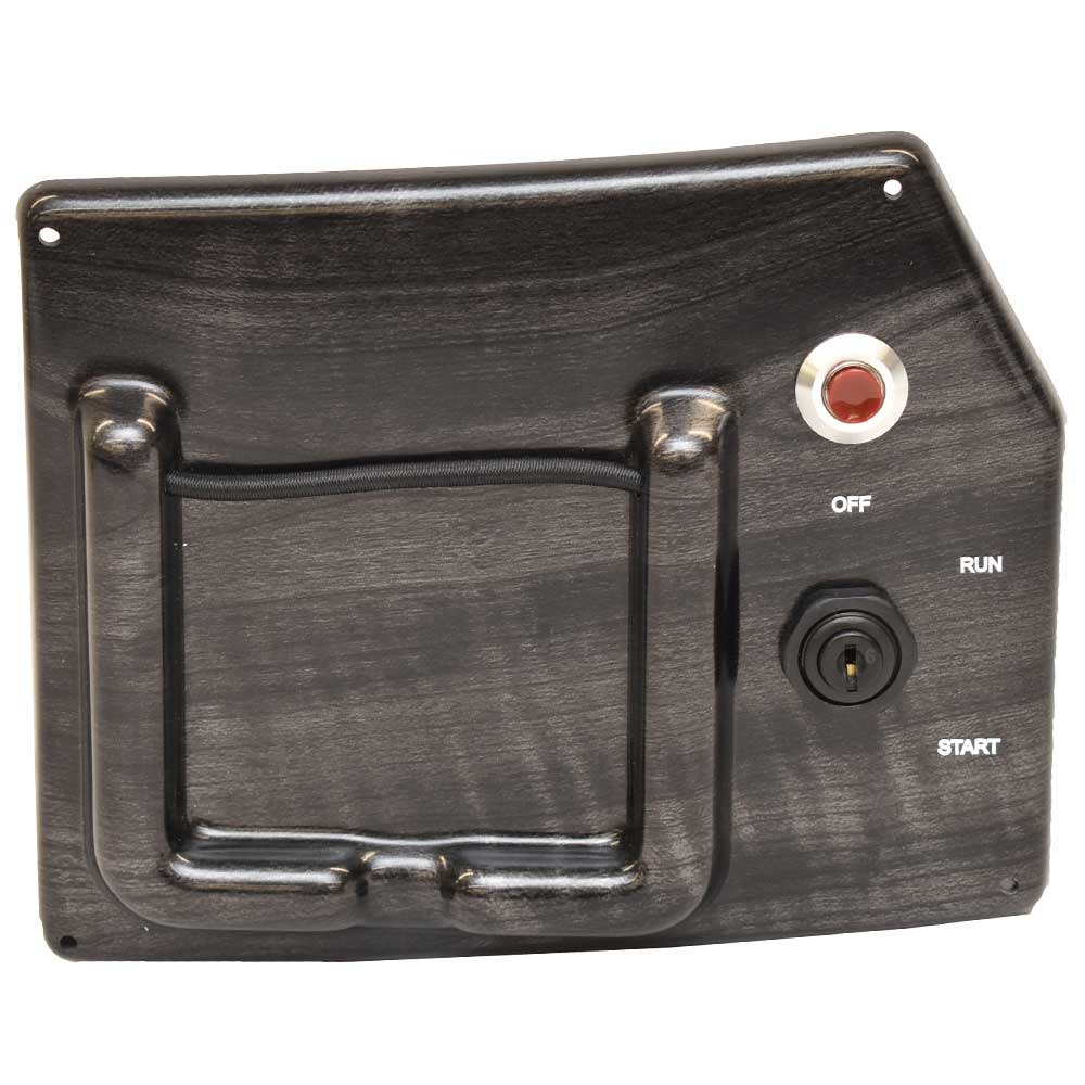 Lowe Boat Ignition Switch Panel 2371205 8 1/4 x 6 7/8 Inch Gray