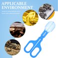 thumbnail image 3 of ADDHAT 3Ud Pinza Limpieza De Desechos Para Reptiles Azul De Material Duradero Y Resistencia, 3 of 6