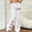White, variant on BRGZLK Womens Yoga Pants Casual Rose Print Flare Leggings High Waist Tummy Control Stretch Soft Trendy Workout Gym Dance Pants